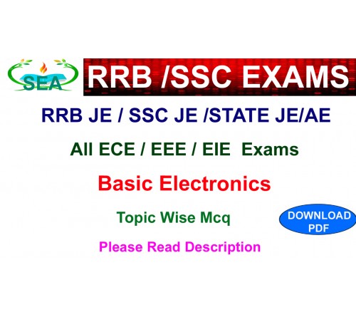 BAISC ELECTRONICS MCQ FOR RRB JE /SSC JE /OTHER EXAMS